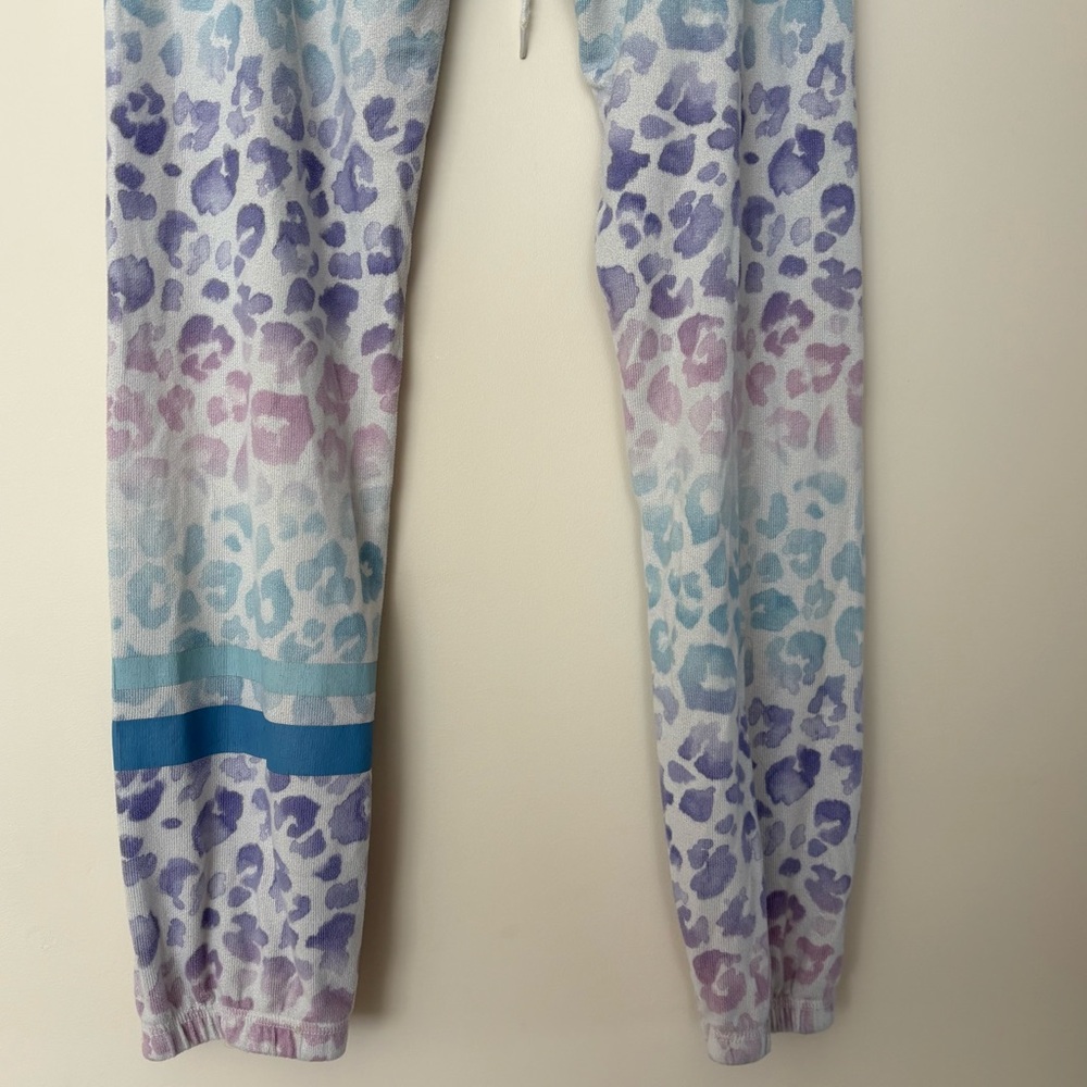 PJ Salvage Womens Leopard Jogger Pajama Lounge Pants - Picture 11 of 11